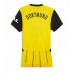 Camiseta Borussia Dortmund Primera Equipación Replica 2024-25 para mujer mangas cortas